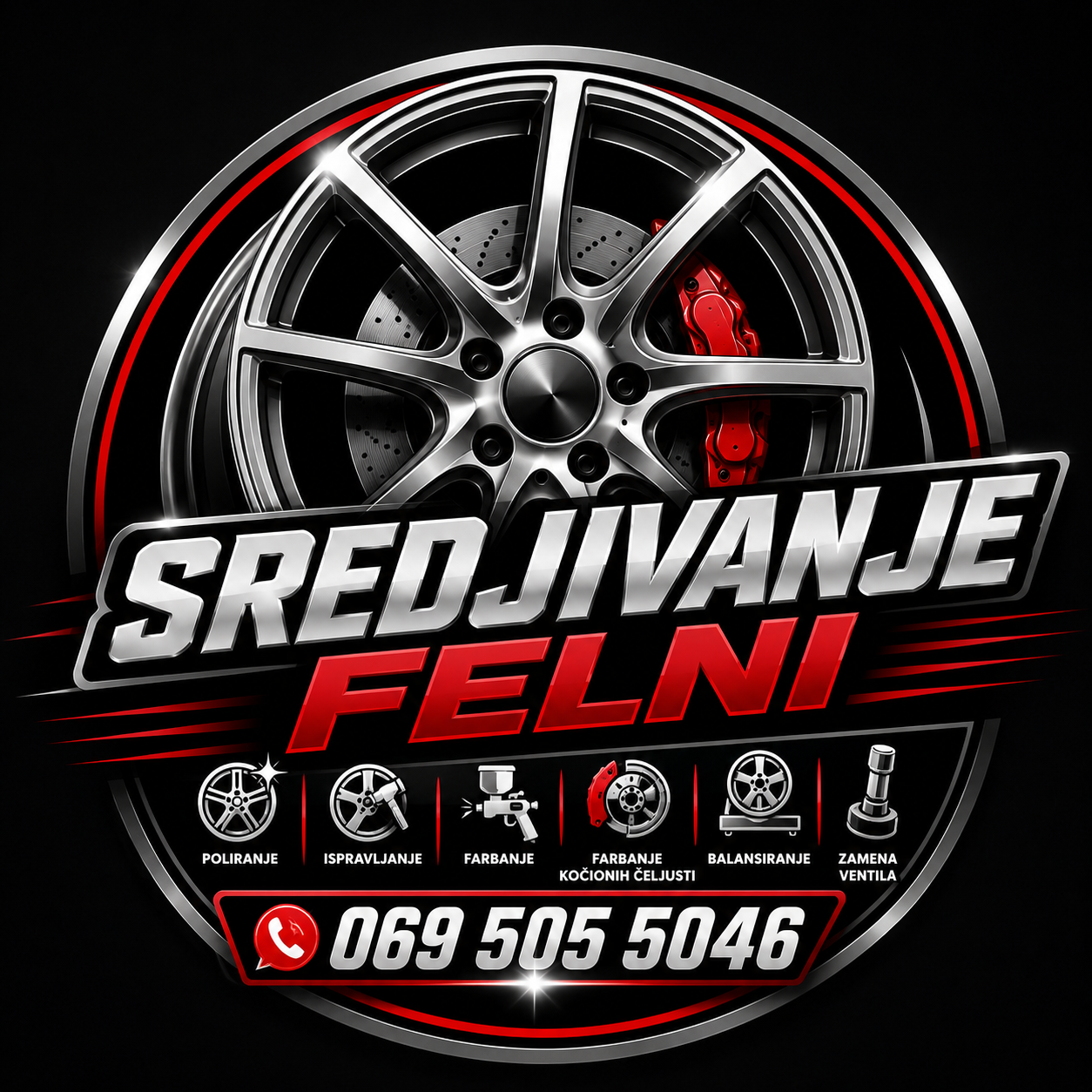 Vulkanizer boki sredjivanje felni